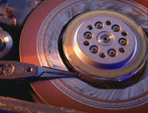 Damaged Disk Drive